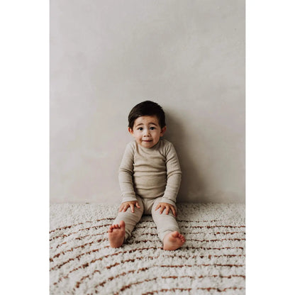 Wollen pyjama set 74/80 | Merinowol | KICO Label