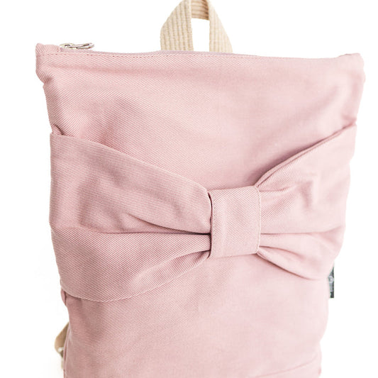 Kids Backpack - Pink Bow