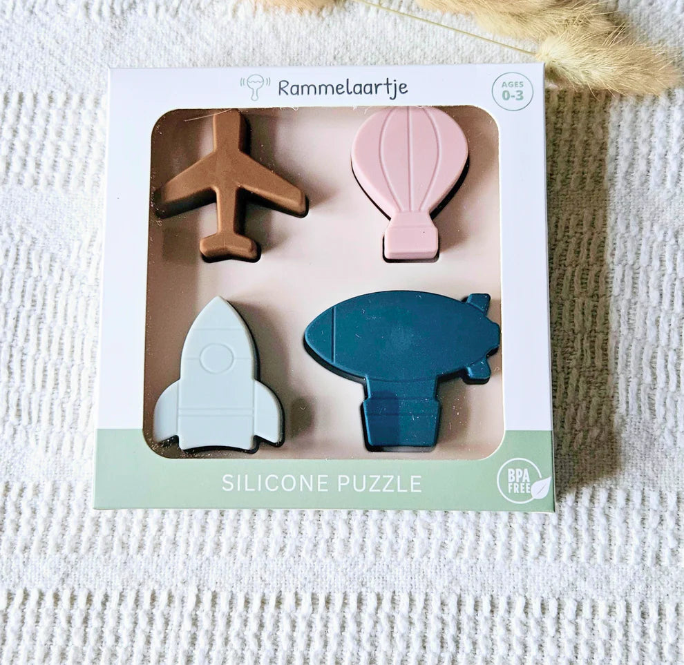 Siliconen Puzzel | Vliegen | Rammelaartje