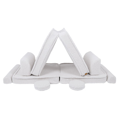 Large Modular Sofa for Kids - Premium Bearly White