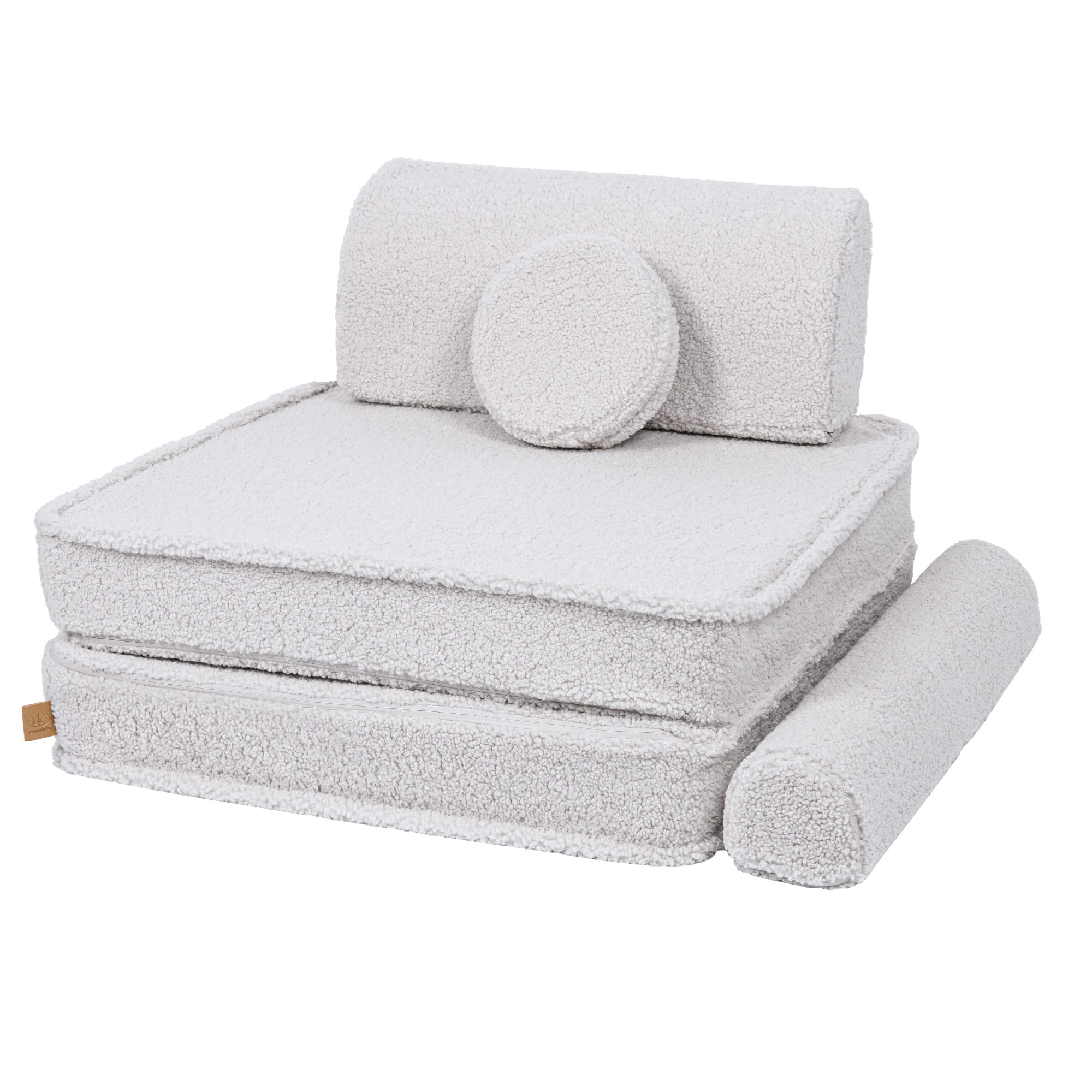 Large Modular Sofa for Kids - Premium Bearly White