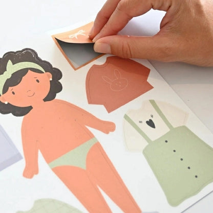 Ferflex | Magnetische figuurtjes | aankleden meisjes