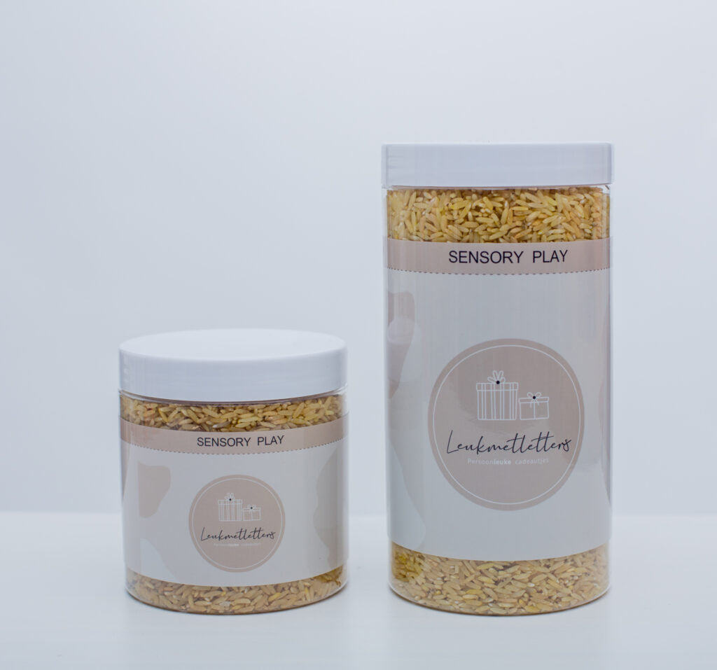 Speelrijst | Vleugje Goud | Leuk met Letters