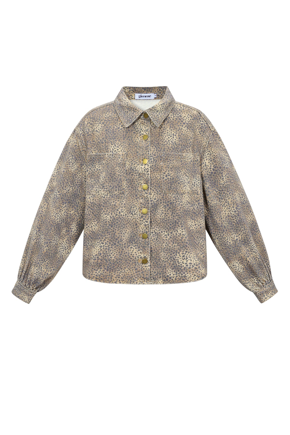 de cowgirl & dol op luipaardprint jeans