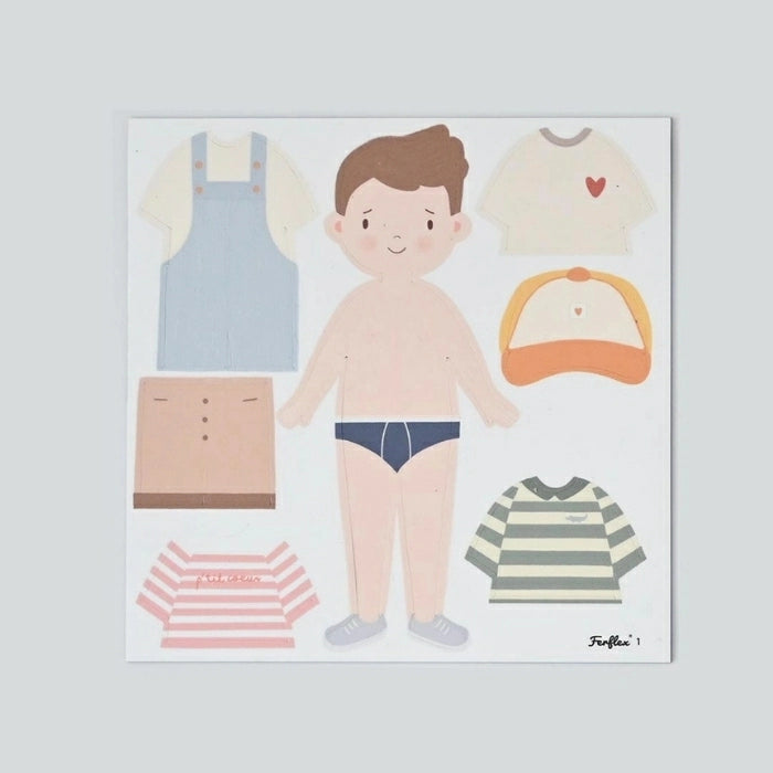 Ferflex | Magnetische figuurtjes | aankleden jongens