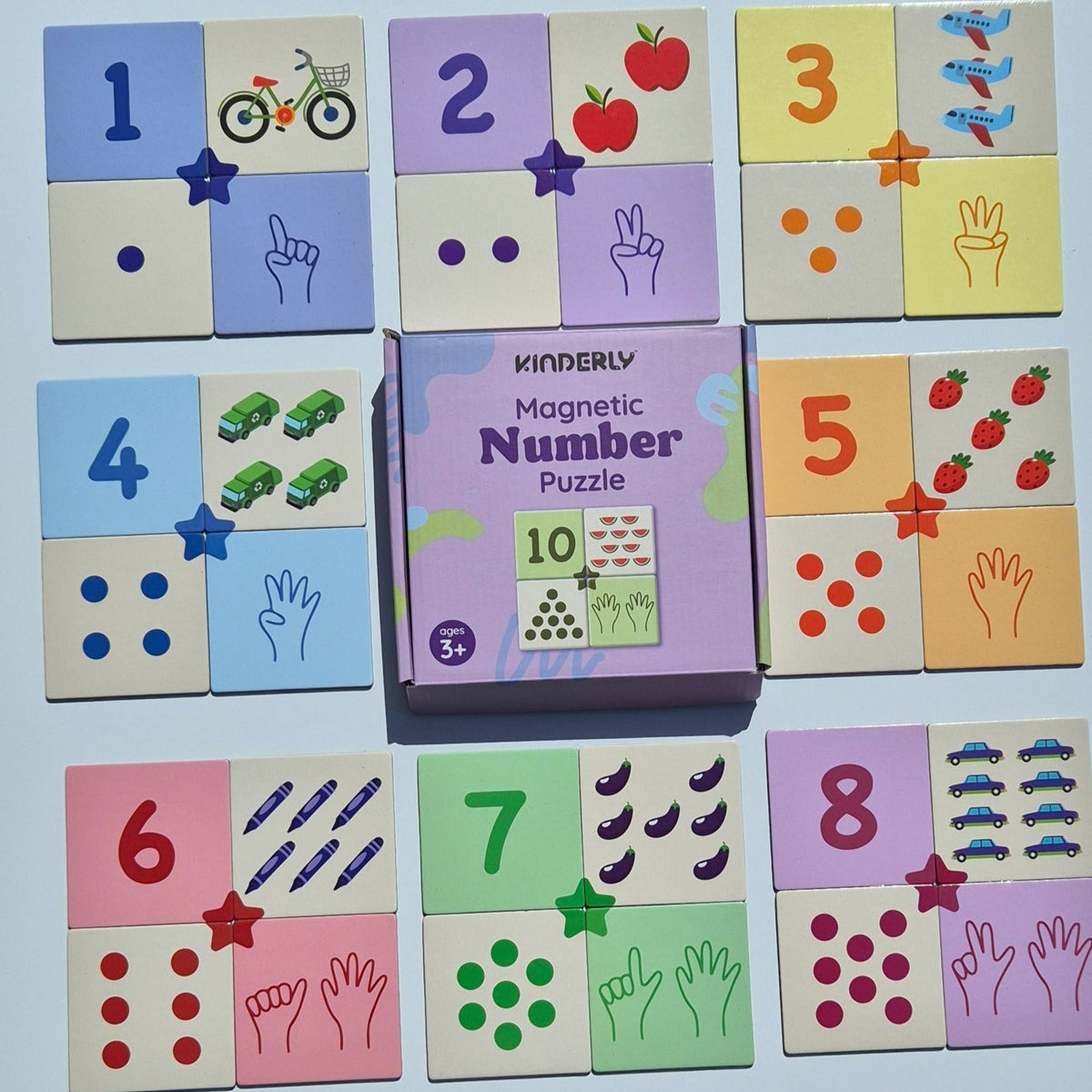 Magnetische Nummerpuzzel (40-delig)