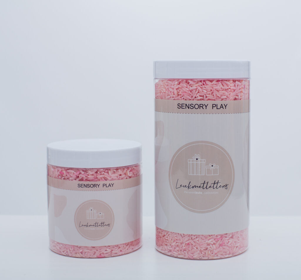 Speelrijst | Licht Roze | Leuk met Letters