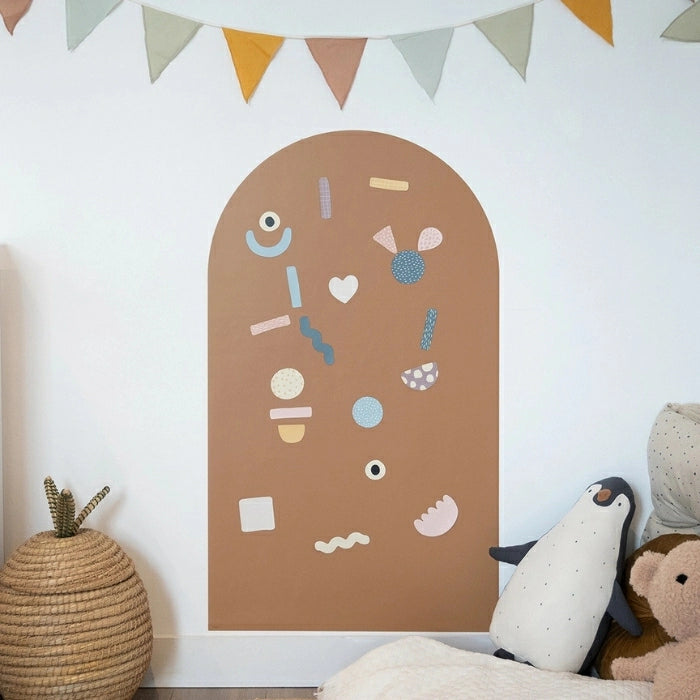 Ferflex | Magnetische muursticker boog | Caramel | Levering vanaf 30 oktober