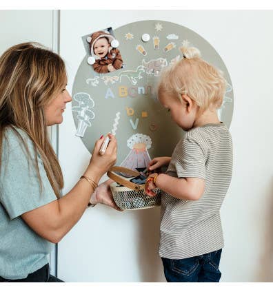 Ferflex® Rond Magnetisch Bord  | Emerald Green