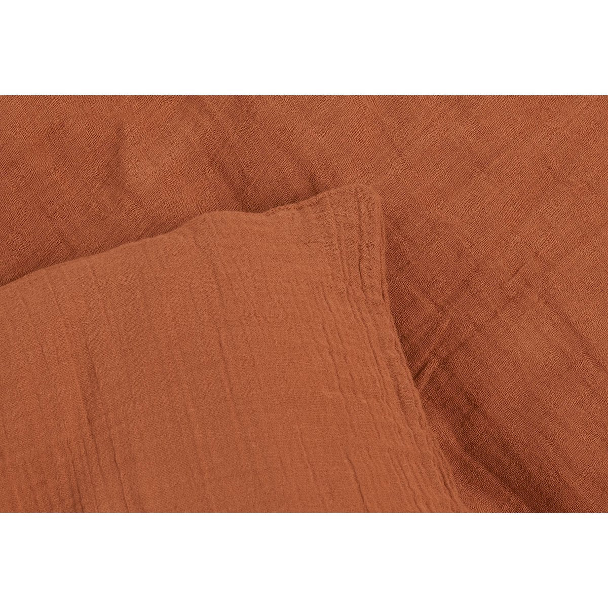 Pinolino Beddengoed | Roestrood katoen, 2-delig, OEKO-TEX®