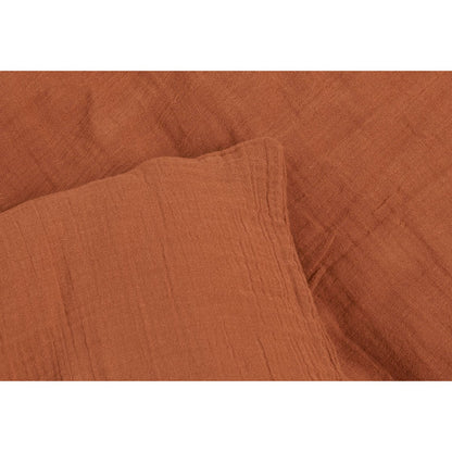 Pinolino Beddengoed | Roestrood katoen, 2-delig, OEKO-TEX®
