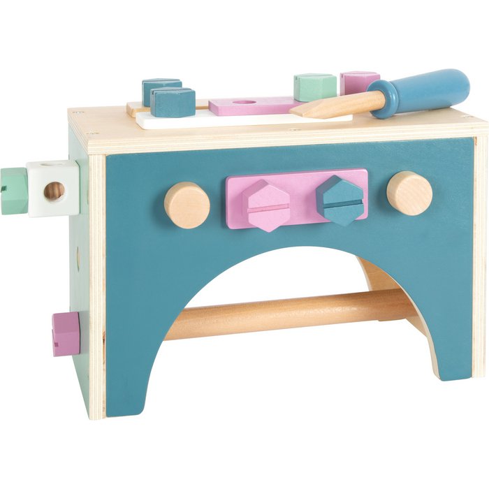 Gereedschapskist 2 in 1 “Noords” | Werkplaats | Houten speelgoed