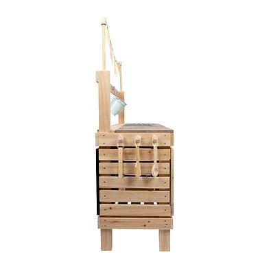 Modderkeuken en kruidenierswinkel | Buiten- en bewegingsspeelgoed | Hout