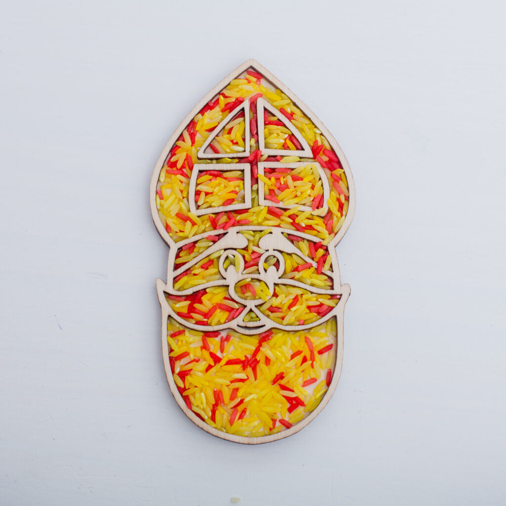 Vultray | Sinterklaas hoofd | Leuk met Letters