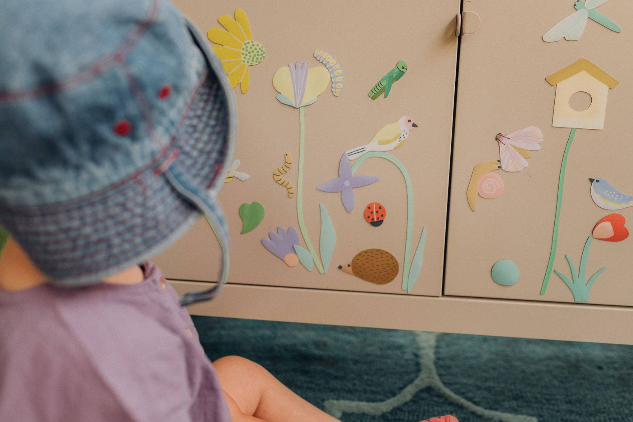 Ma Cabane à Rêves | Magnetisch spel bloemen