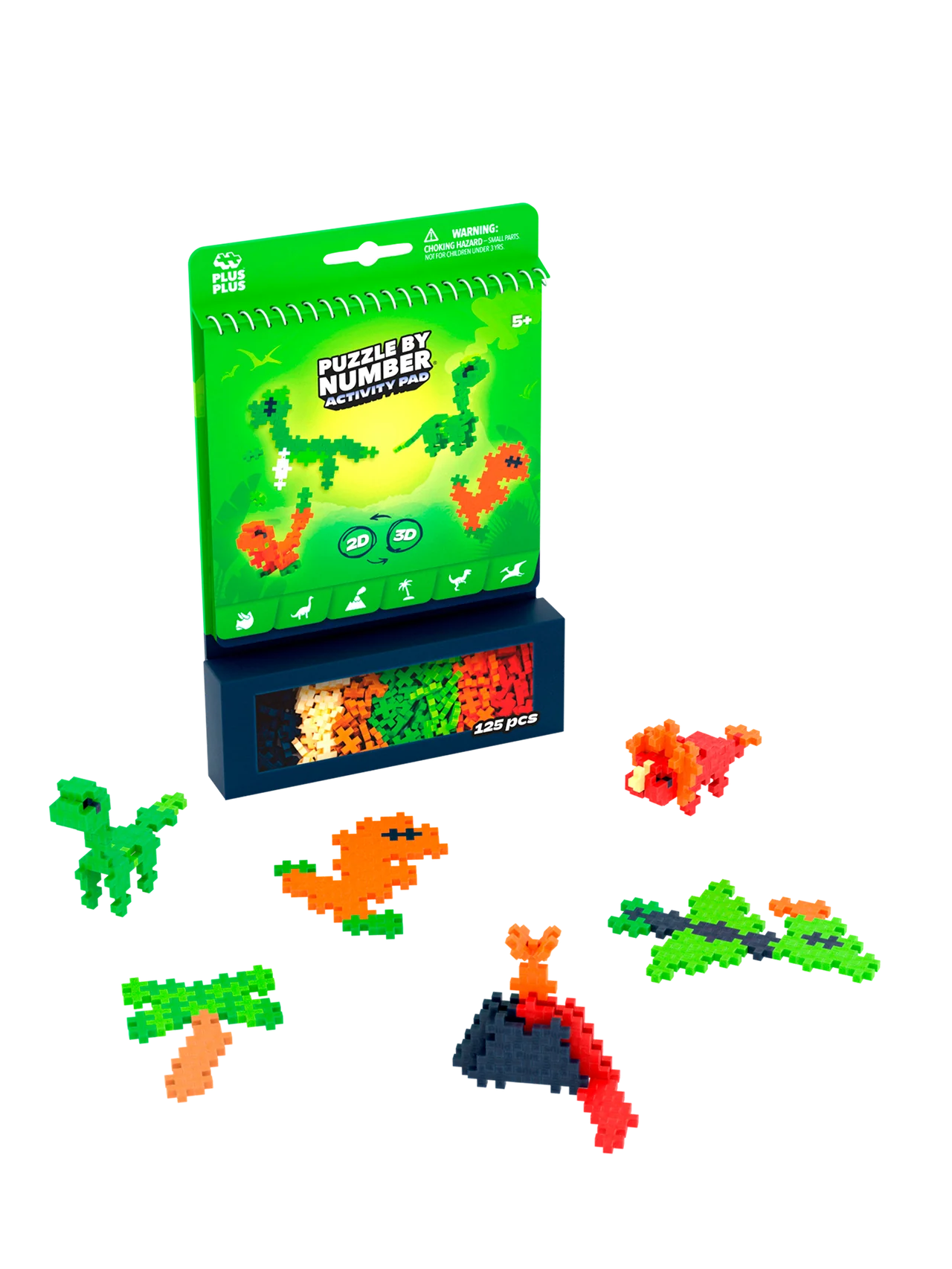 Plus-Plus | Activity Pad | Dino