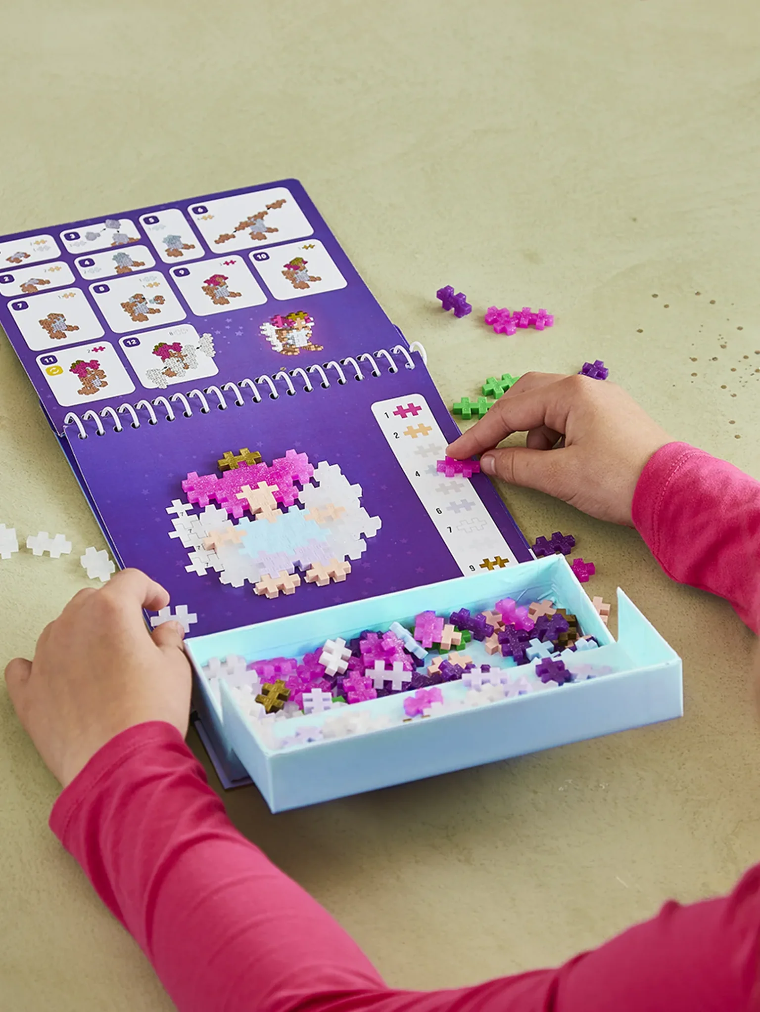 Plus-Plus | Activity Pad | Magische bos
