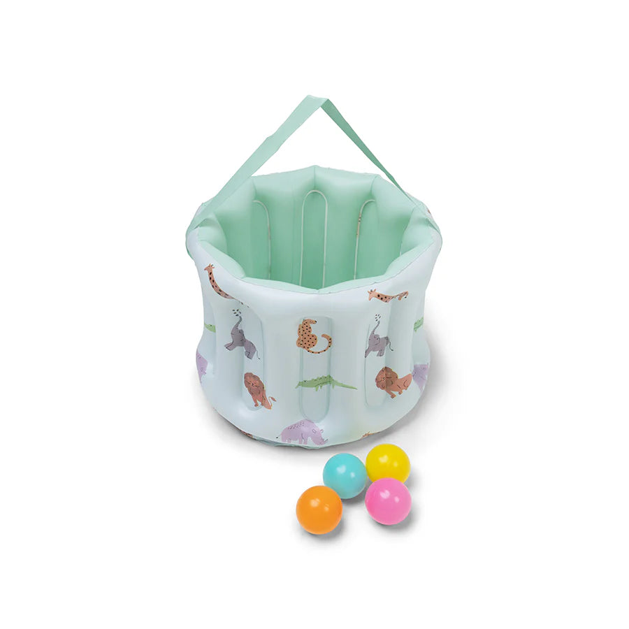 Wild life Opblaaszwembad 210x150 cm | Duurzaam PVC & 230 Liter | Swim Essentials