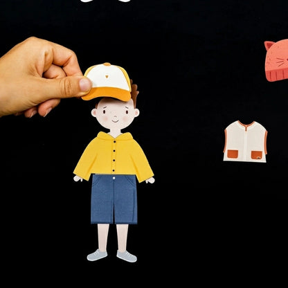 Ferflex | Magnetische figuurtjes | aankleden jongens