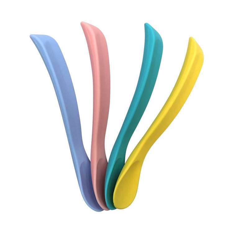 Green-Goose | Babylepel Set Gebogen - 4 Stuks