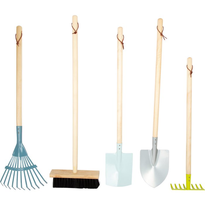Grote tuingereedschapset | Tuinspeelgoed | Houten speelgoed