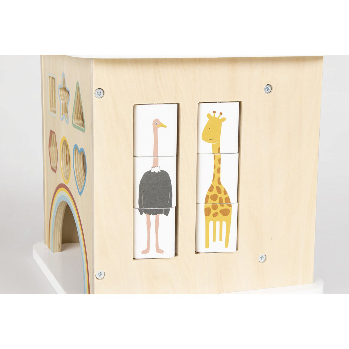 Pinolino Motorkubus Sanna | Houten activiteitenspeelgoed