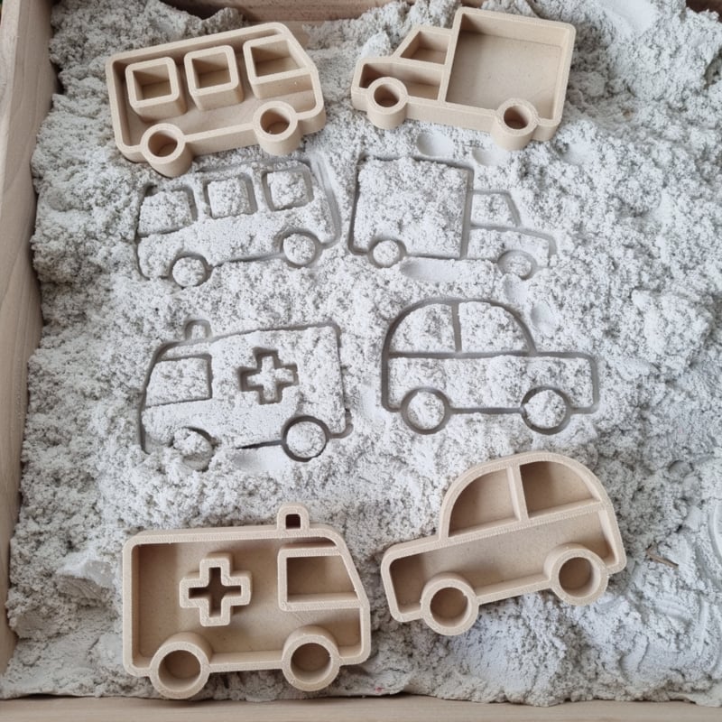 KIDDI | Vulvormen | Voertuigen