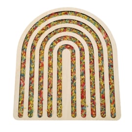 KIDDI | Vulvorm / Speeltray | Regenboog