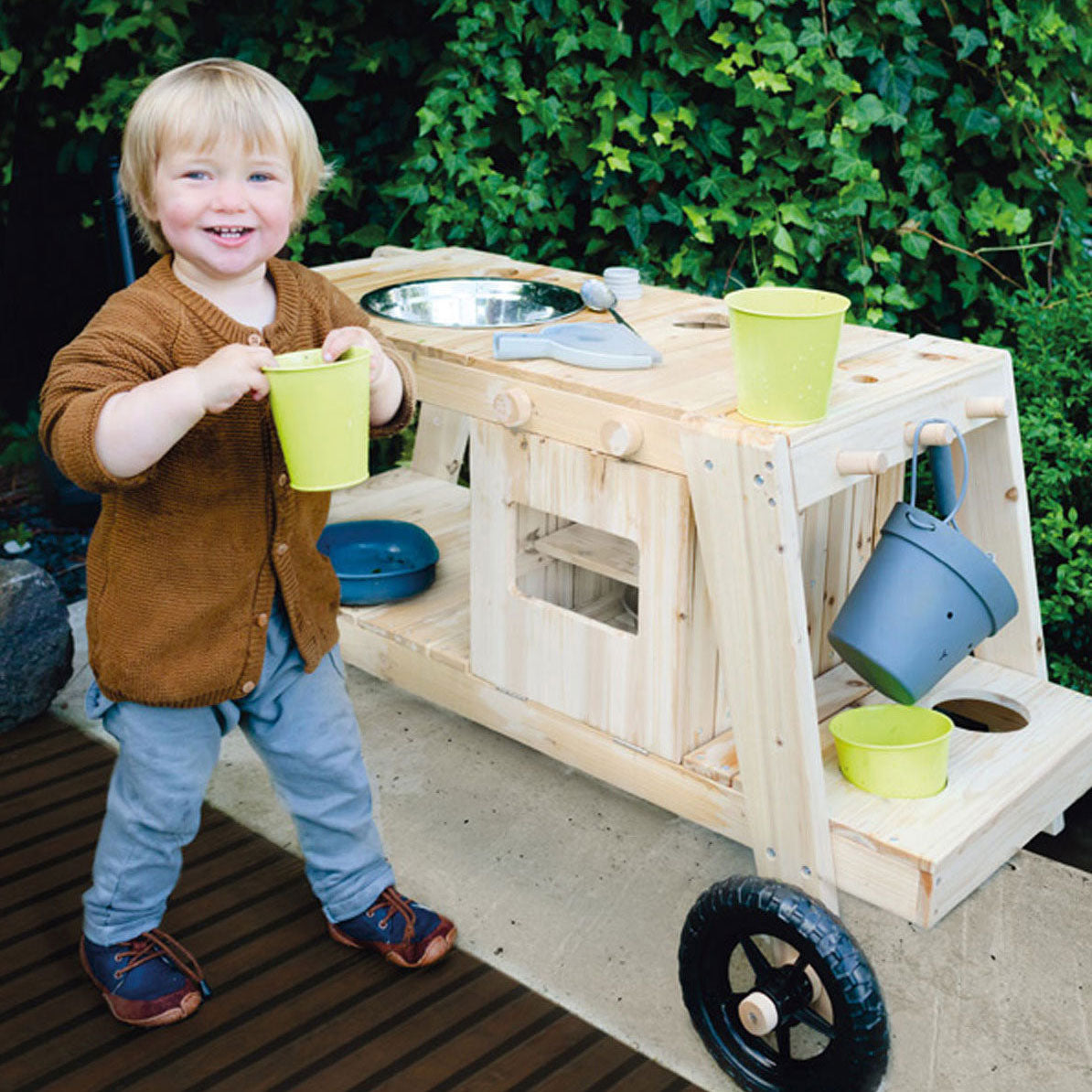 Modderkeuken | Tuinspeelgoed | Houten speelgoed