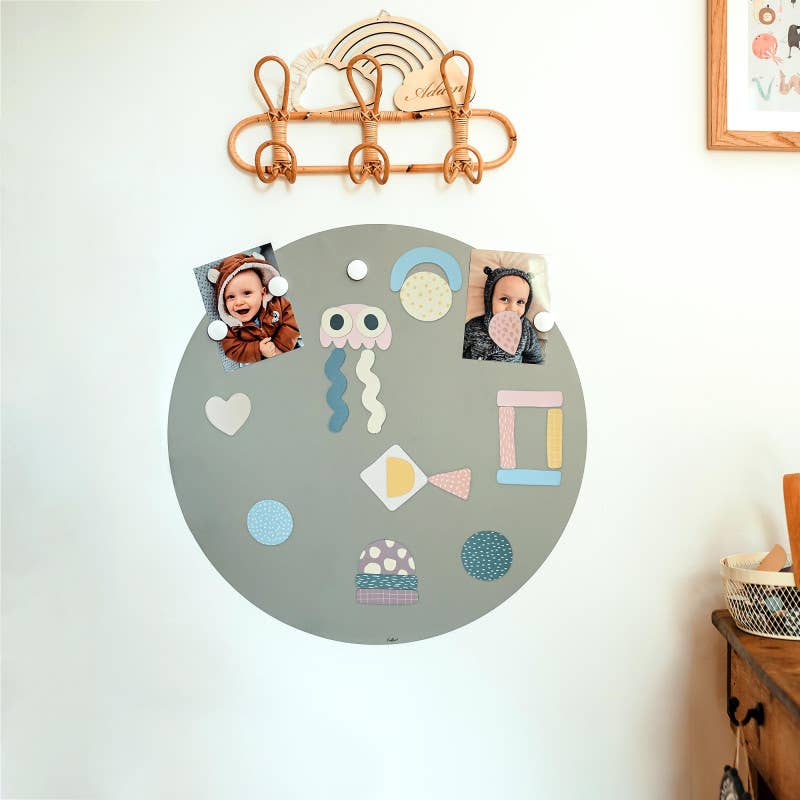 Ferflex® Rond Magnetisch Bord  | Emerald Green