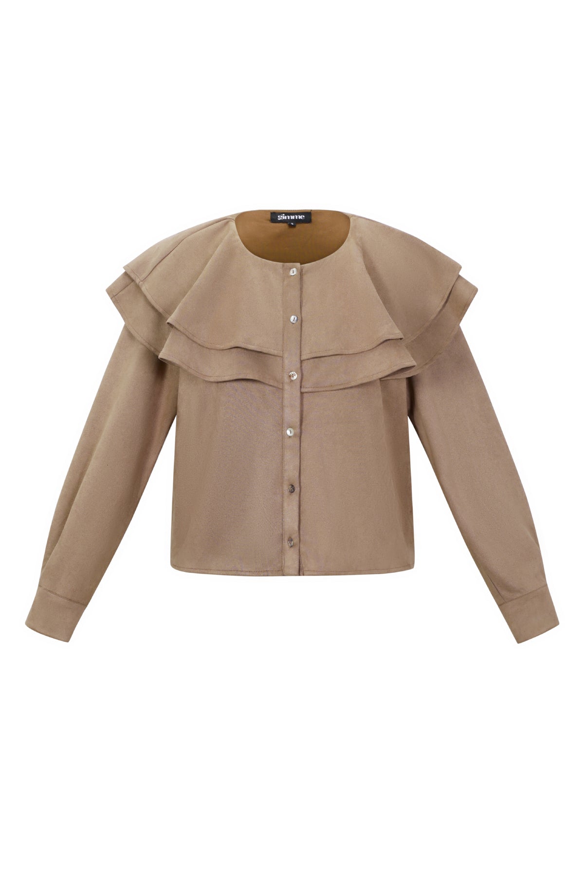 Layered Blouse Suede
