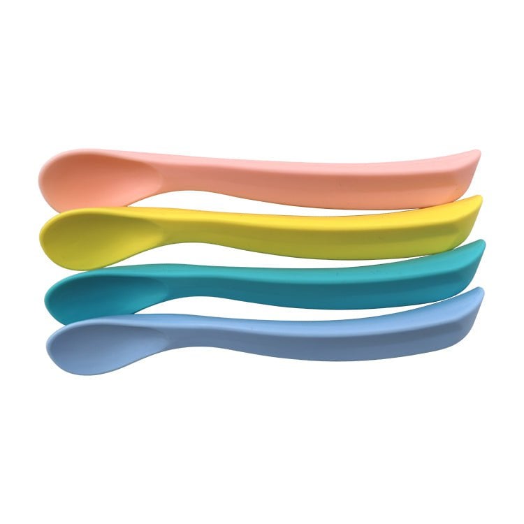 Green-Goose | Babylepel Set Gebogen - 4 Stuks