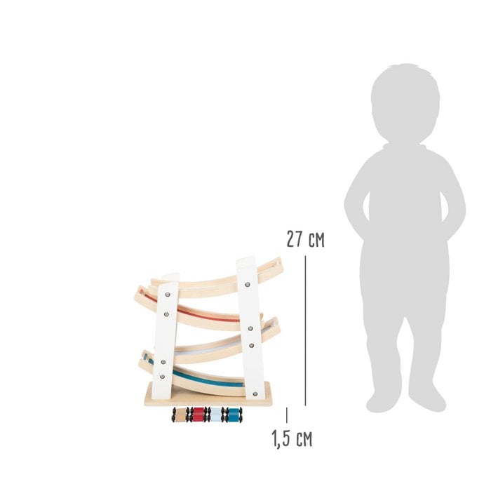 Racebaanklassieker | Knikkerbanen | Houten speelgoed