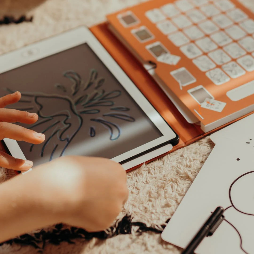 Refill KIDYDRAW-MINI | Extra kaarten met het thema “Galaxy en Dinosaurussen”