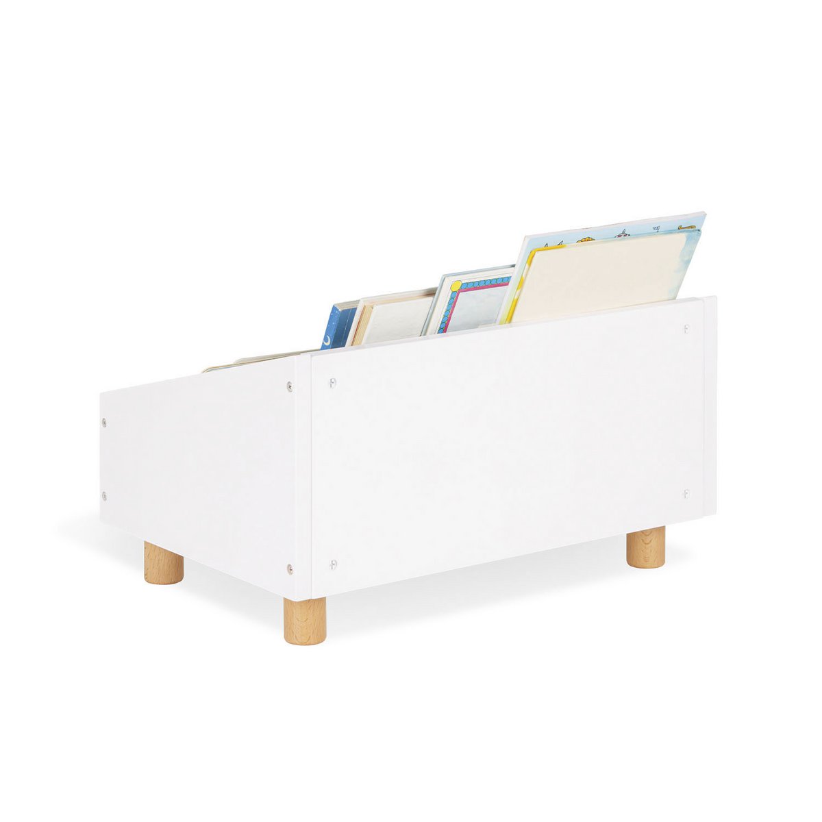 Pinolino Opbergkist | Houten speelgoedkist met vakken