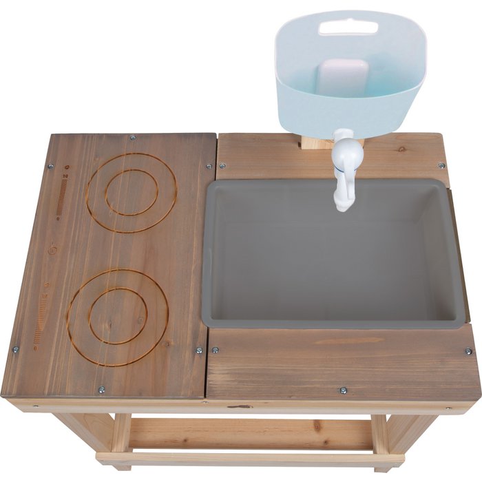 Modderkeuken en speeltafel | Buiten- en bewegingsspeelgoed | Hout