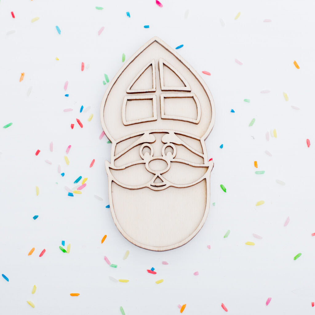 Vultray | Sinterklaas hoofd | Leuk met Letters