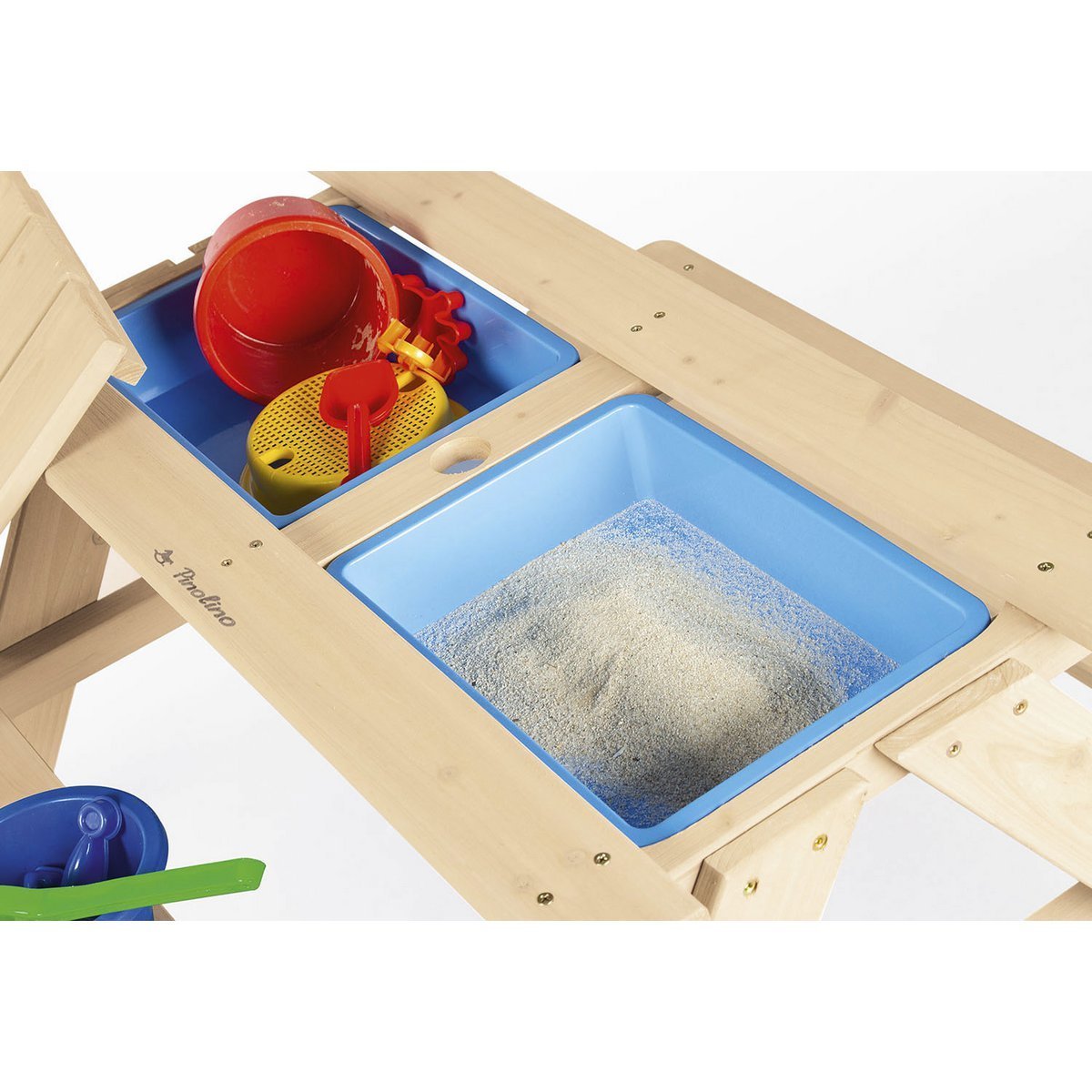 Kinderpicknickbank | 2 Speelbakken | Pinolino