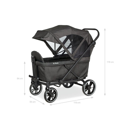 Pinolino Opvouwbare Handkar ‘Cruiser’ | Comfortabel vervoer met stijl en gemak