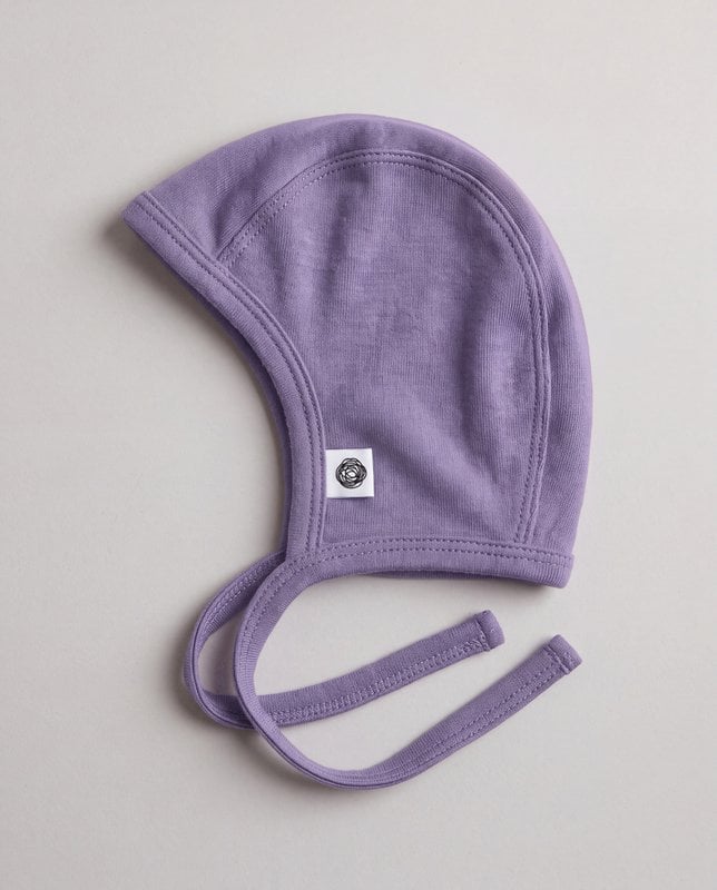 Purple Haze | Wollen strikmuts | Merinowol | Lille Barn