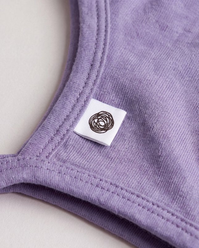 Purple Haze | Wollen strikmuts | Merinowol | Lille Barn