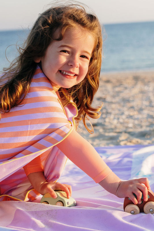 PlayTowel M 140x70cm | Road lavender | Quut