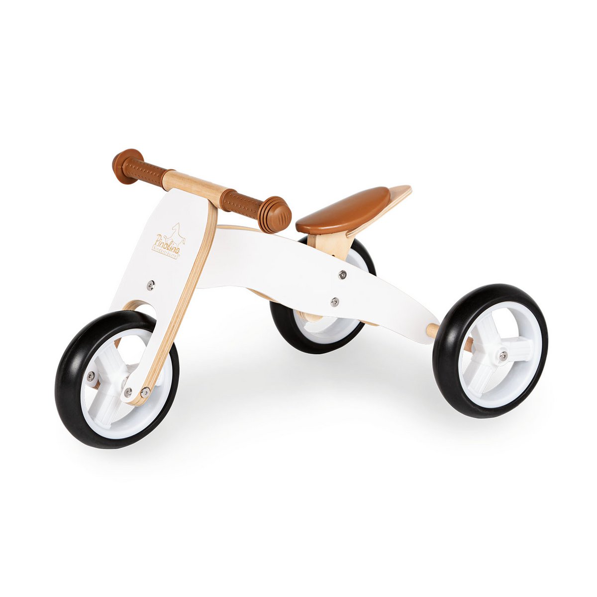 Pinolino Loopfiets Charlie | 3-in-1 fiets van hout vanaf 1,5 jaar