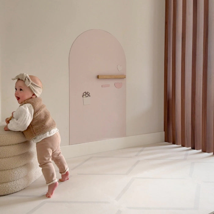 Ferflex | Magnetische muursticker boog | Pink Beige | Levering vanaf 30 oktober