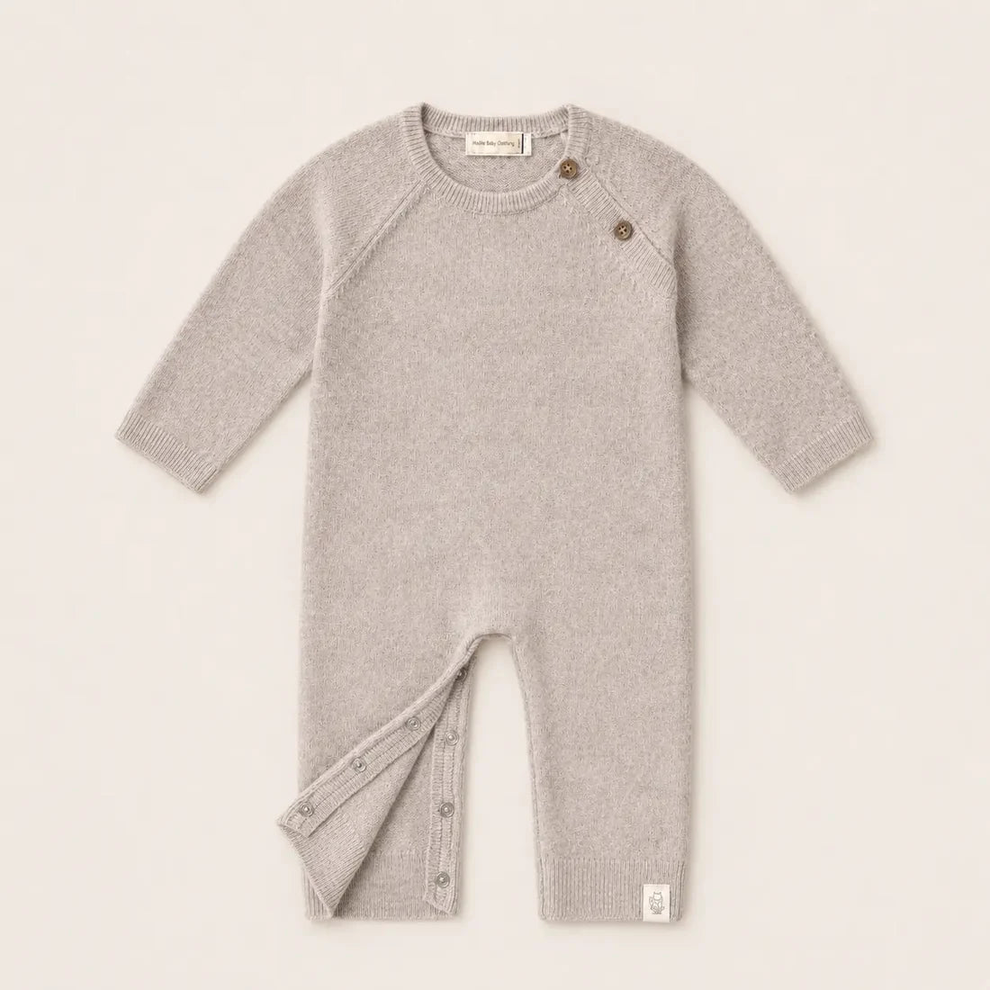 Jumpsuit Sky | Merino & Cashmere | Sand | Moalie
