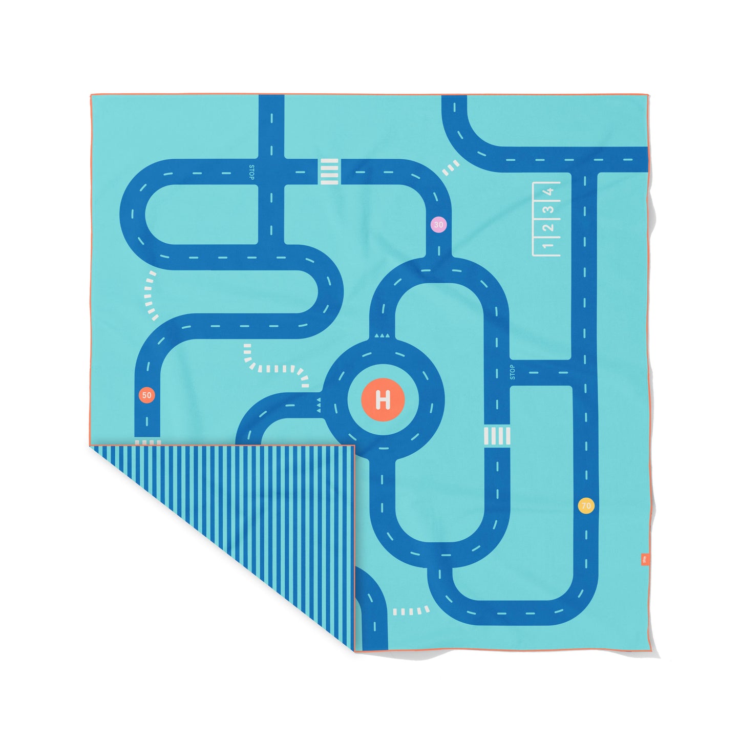 PlayTowel XL 180 x 180cm | Road | Quut