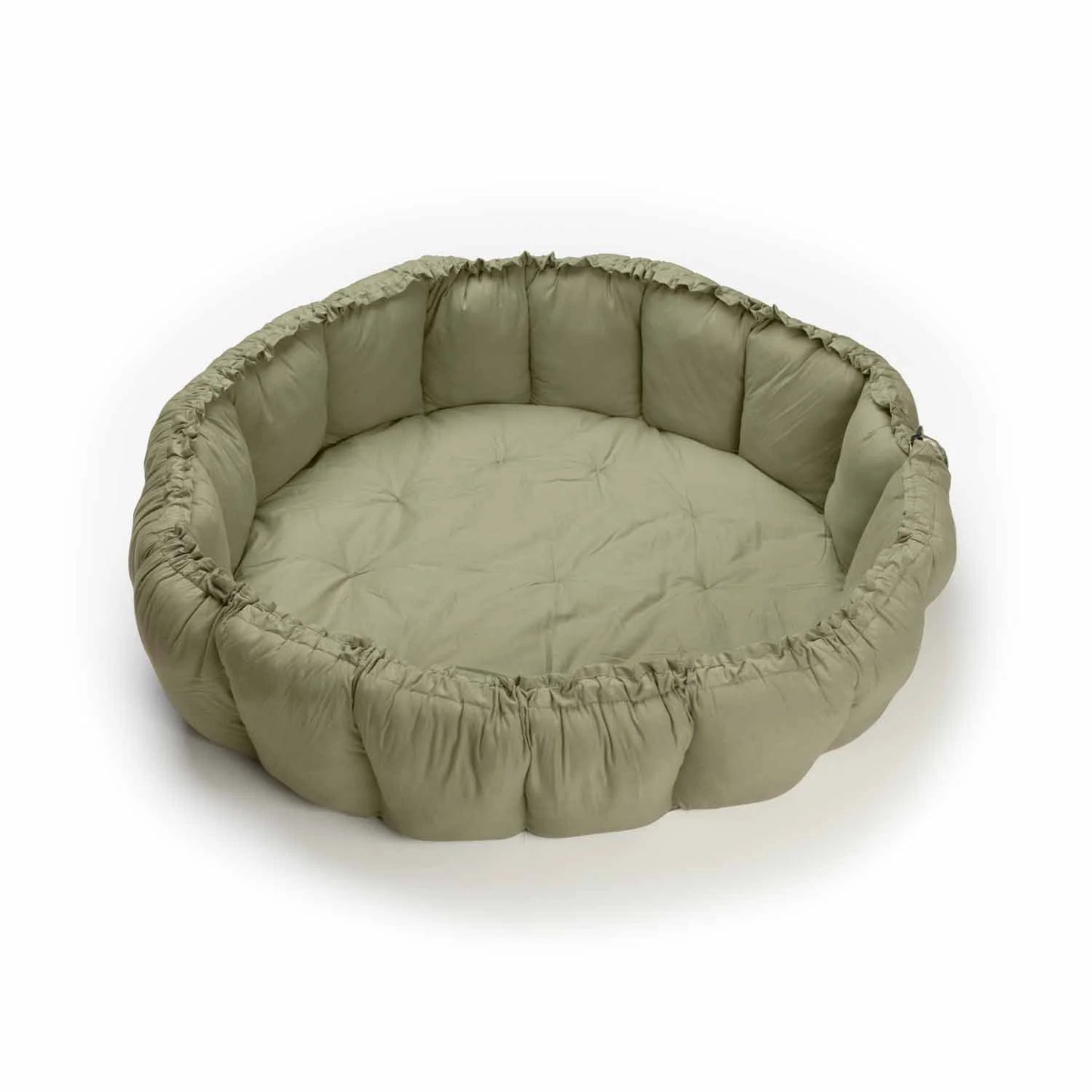 Play& Go | Bloom Meadow Green Organic Cotton Babymat