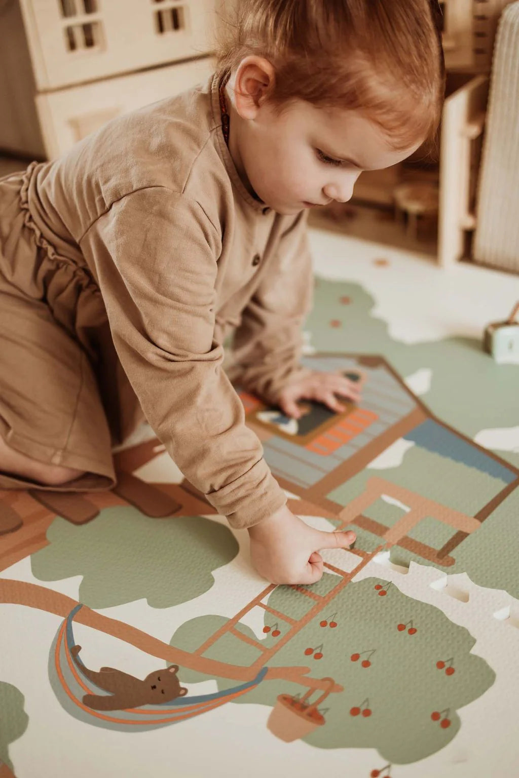 Play&Go EEVAA 3-in-1 Speelmat | Treehouse | Boomhutplezier
