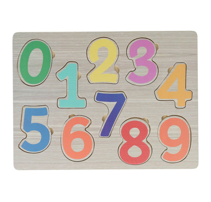 Cijfer puzzel | Hout