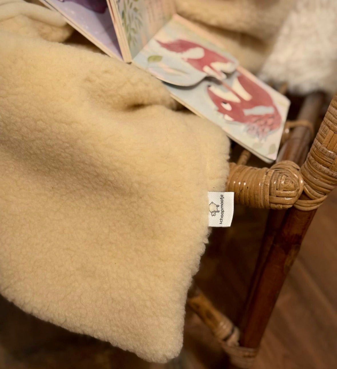 Merino Wollen Slaapzak naturel | 12-24 maanden | Schaapmaatje
